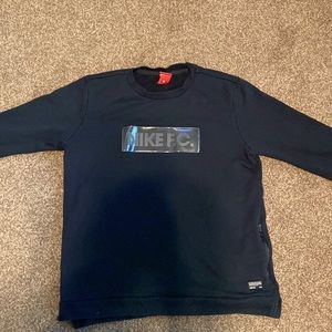 Large | Nike F.C Long Sleeved Black Pullover Sweatshirt. Worn only only acouple